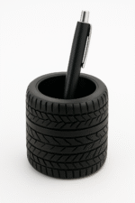 Tyre Shape Pen Holder – Custom Corporate Desk Gift for Automotive & Industrial Clients