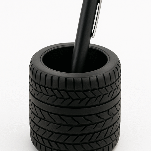 Tyre Shape Pen Holder – Custom Corporate Desk Gift for Automotive & Industrial Clients