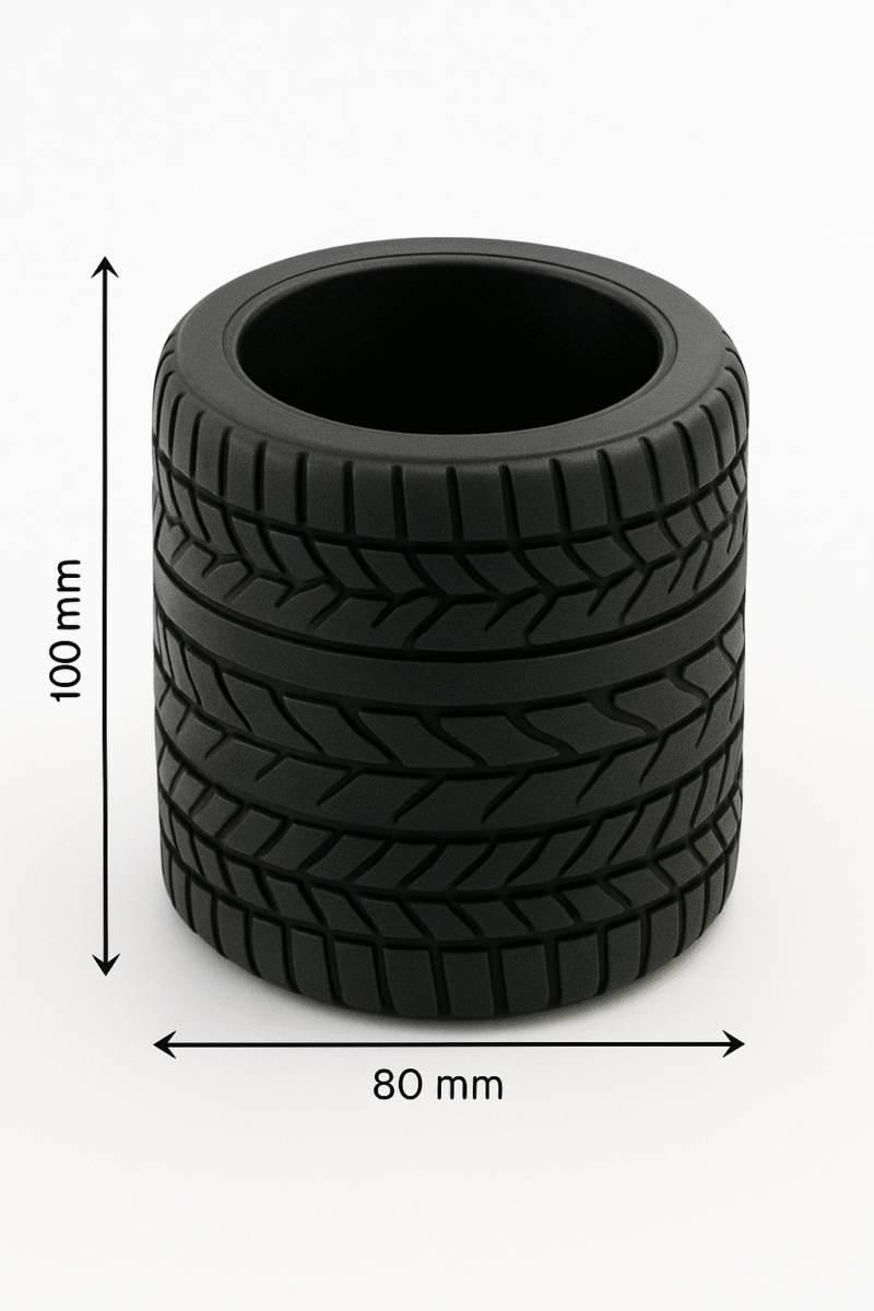 Tyre Shape Pen Holder – Custom Corporate Desk Gift for Automotive & Industrial Clients - Image 2