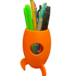 Rocket Pen Holder – Unique Custom Corporate Gift for Office Desk - Image 3