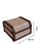 Custom Tambour Box | Roll Top Storage Organizer | Premium Corporate Gifts - Image 2