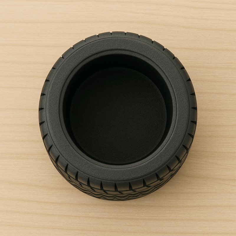 Tyre Shape Pen Holder – Custom Corporate Desk Gift for Automotive & Industrial Clients - Image 3