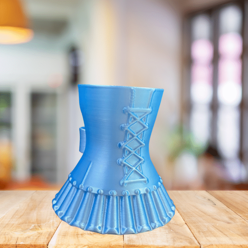 Custom Branded Frock-Shaped Pen Holder – Unique Personalized Corporate Gift for Clients & Employees | Desk Accessory for Office Branding - Image 3