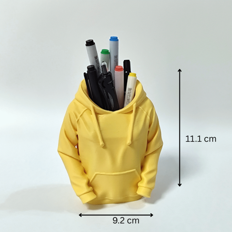Custom Hoodie Pen Holder – Unique Corporate Desk Gift for Offices & Events - Image 2