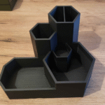 Custom Hexagon Desk Organizer for Corporate Gifting | Premium Office Gift