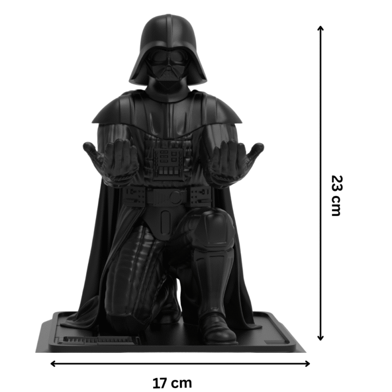Kneeling Darth Vader Pen Holder – Custom Corporate Desk Gift for Companies - Image 2