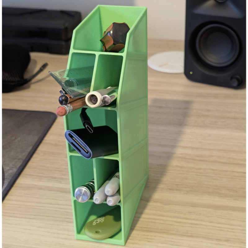 Simple Slim Desk Tidy – Custom Corporate Gift for Office Organization - Image 4