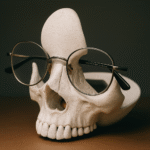 Custom Skull Bowl Glasses Holder & Keys Stand – Unique Corporate Gift for Offices, Clients & Employees
