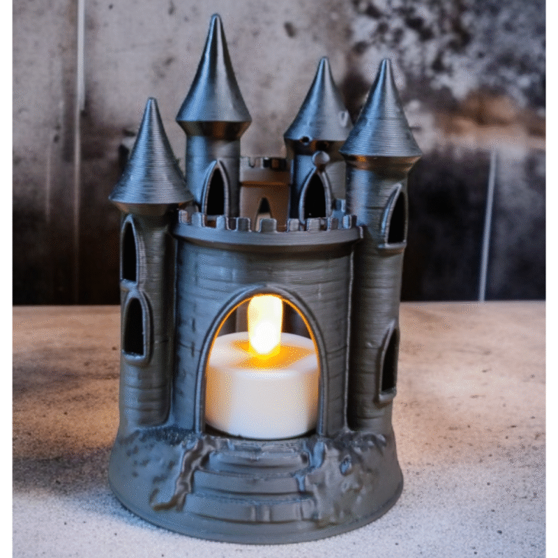 Enchanted Castle Candle Holder for Home and Office Décor | Elegant Gift for Clients and Industry Events - Image 3