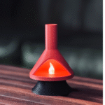 Mid-Century Modern Candle Holder for Home and Office Decor | Elegant Gift for Business and Industrial Spaces