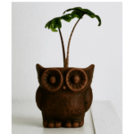 Cute Owl Plant Pot – Desk Decor & Indoor Office Gift