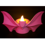 Modern Bat Candle Holder for Home & Office Décor – Stylish Gift for Industries and Homes