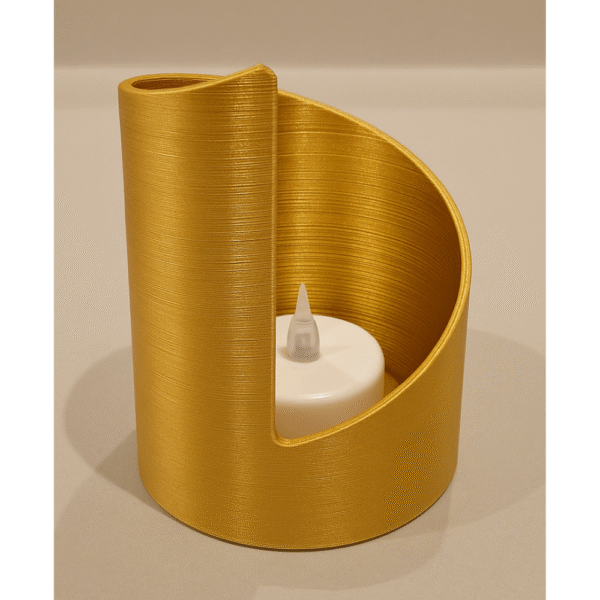 Twisted Flame Tealight Holder | Elegant Home & Office Gift | Premium Decorative Candle Stand