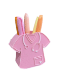 Custom Nurse Shirt Desk Pen Holder – Unique Corporate Gift for Healthcare Staff