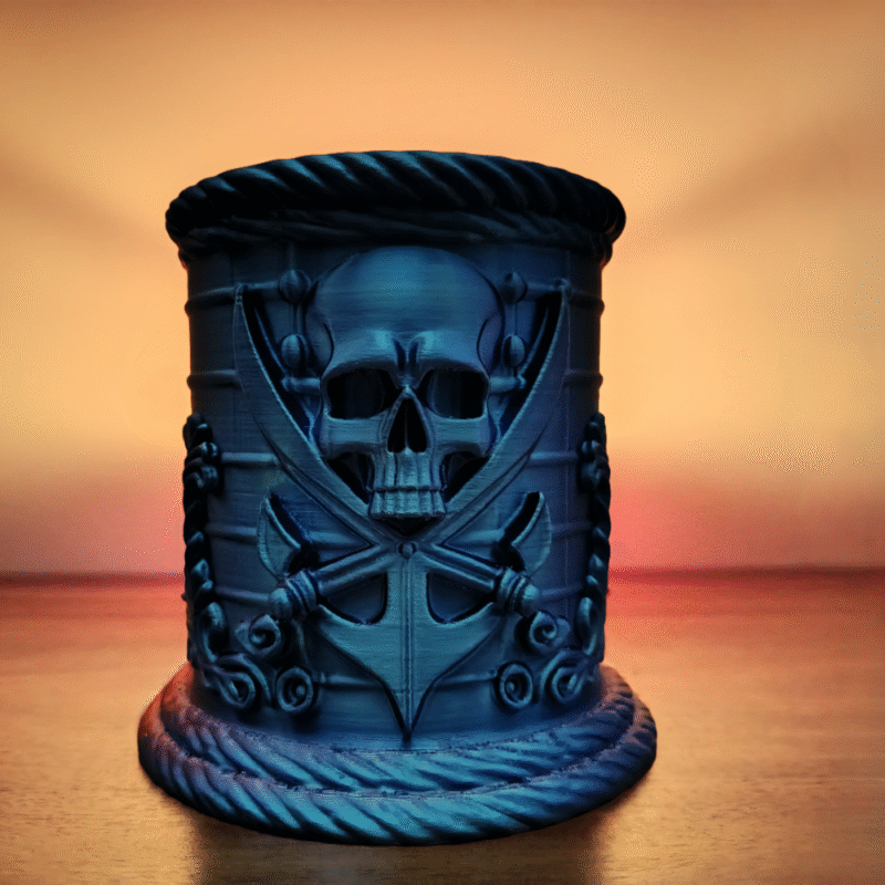 Pirate Pen Holder – Elegant & Stylish Artistic Desk Mate | Premium Corporate Gift for Office Professionals - Image 4