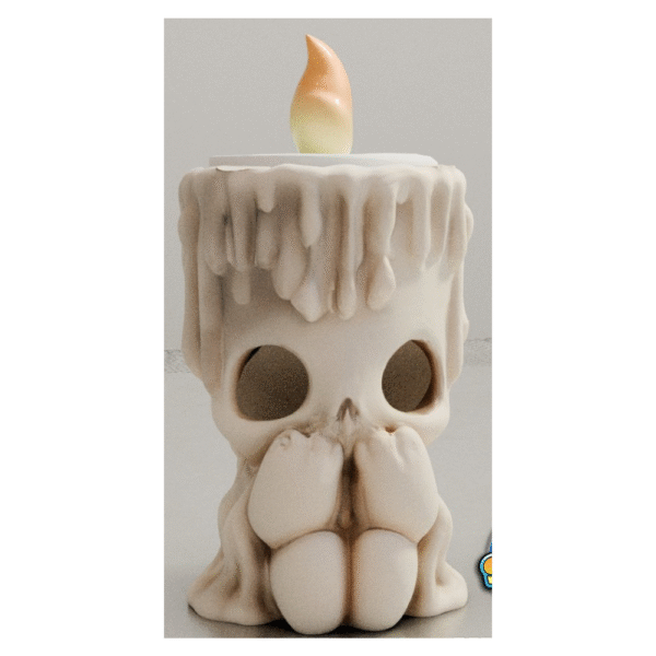 Cute Creepy Candle Holder – Unique Halloween Gift & Home Decor Accent