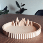 Christmas Village Tray for Home & Office Festive Decoration | Unique Christmas Gift Idea