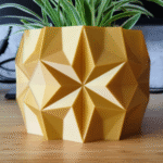 Winter Star Plant Pot and Decorative Planter Vase for Office & Home Décor