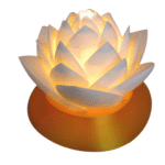 Lotus Flower Candle Lamp for Home, Office and Event Decoration – Eco Friendly 3D Printed Gift