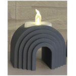 Modern Tea Light Candle Holder for Home and Office Decor | Elegant Table Accent Gift