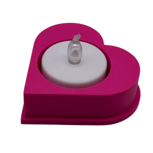 Heart Tealight Holder for Home & Office Décor | Romantic Candle Holder Gift