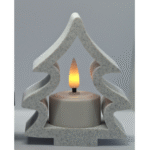 Christmas Tree Tealight Candle Holder for Home & Office Décor | Elegant Table Centerpiece | Perfect Gift for Festivals & Events