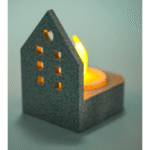 Minimalist Tealight Candle House Holder for Home and Office Décor | Modern Gift Item