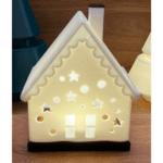 Christmas House Tealight Holder for Home & Office Decoration