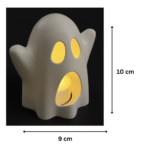 Halloween Ghost Tealight Lamp for Home & Office Decor | Spooky Halloween Table Light - Image 2