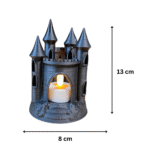 Enchanted Castle Candle Holder for Home and Office Décor | Elegant Gift for Clients and Industry Events - Image 2