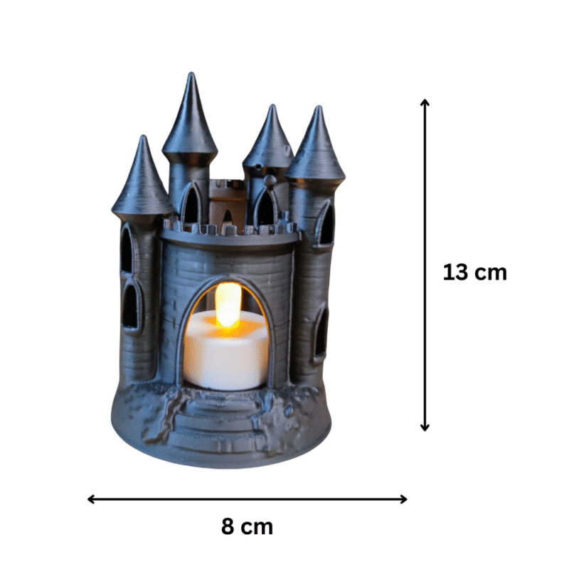 Enchanted Castle Candle Holder for Home and Office Décor | Elegant Gift for Clients and Industry Events - Image 2