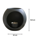 Modern Ball LED Tealight Holder for Home & Office Decor | Elegant Decorative Light Gift - Image 2