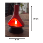 Mid-Century Modern Candle Holder for Home and Office Decor | Elegant Gift for Business and Industrial Spaces - Image 2