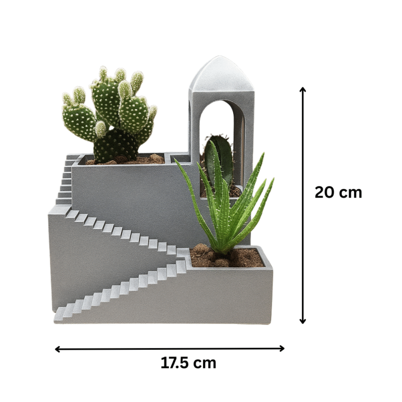 Custom Architectural Planter – Premium Corporate Gift for Offices, Architects & Real Estate Clients - Image 2