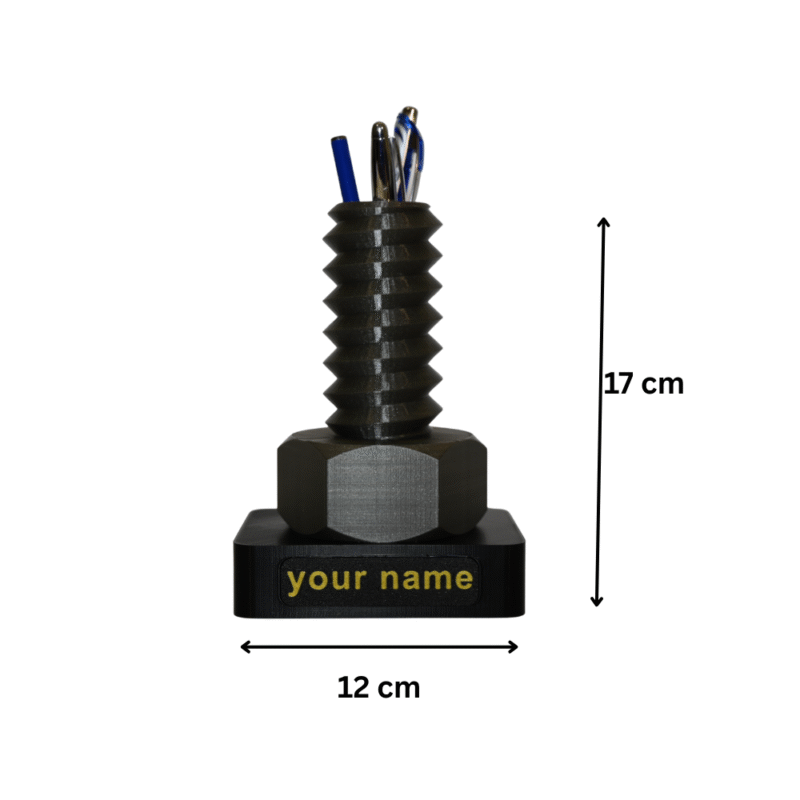 Personalized Bolt Pen Holder | Custom Corporate Gifts for Engineers & Companies - Image 2