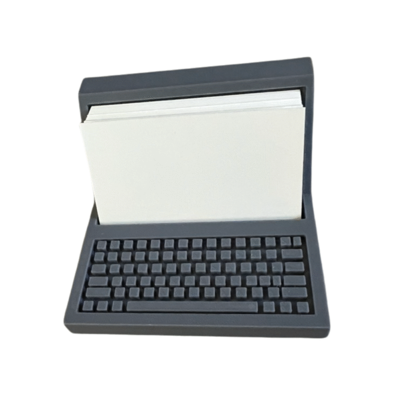 Custom Laptop-Shaped Business Card Holder – Unique Corporate Gift for Clients & Employees - Image 4