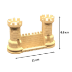 Custom SandCastle Form Business Card Holder | Premium Corporate Desk Gift for Office Professionals - Image 3