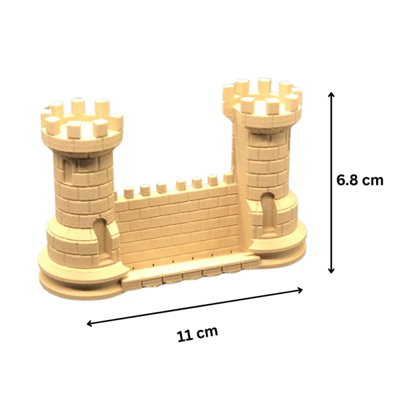 Custom SandCastle Form Business Card Holder | Premium Corporate Desk Gift for Office Professionals - Image 3