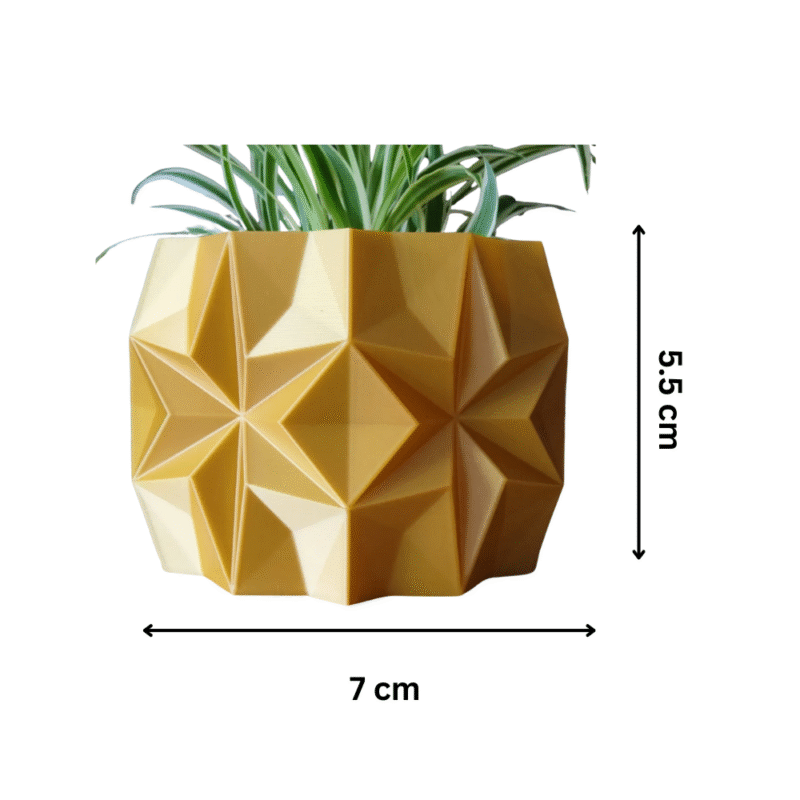 Winter Star Plant Pot and Decorative Planter Vase for Office & Home Décor - Image 2