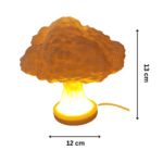 Nuclear Bomb Mushroom Cloud Night Light Lamp – Unique Desk Gift for Office, Industry & Events - Image 2
