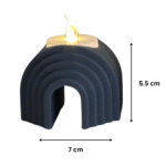 Modern Tea Light Candle Holder for Home and Office Decor | Elegant Table Accent Gift - Image 2