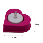 Heart Tealight Holder for Home & Office Décor | Romantic Candle Holder Gift - Image 2