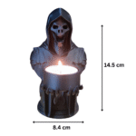 Reaper Candle Holder – Luminous Darkness | Gothic Home Décor & Office Gift - Image 2