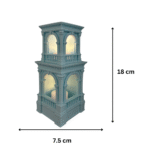 Architectural Double Tier Gothic Tea Light Holder for Home & Office Decor - Image 2