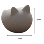 Cat LED Tealight Holder | Cute Cat Shape Tealight Lamp for Home & Office Decor | Eco-Friendly LED Candle Holder Gift - Image 2