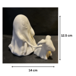 Ghost Walking Dog Tealight Candle Holder for Home and Office Decor - Image 2