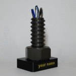 Personalized Bolt Pen Holder | Custom Corporate Gifts for Engineers & Companies - Image 3