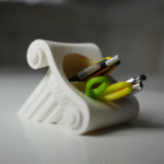 Custom Greek Desk Organizer for Corporate Gifts | Elegant Office Table Accessory for Employees & Clients - Image 4