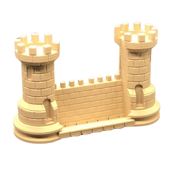 Custom SandCastle Form Business Card Holder | Premium Corporate Desk Gift for Office Professionals