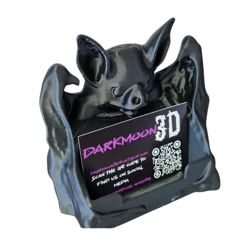 Vampire Bat Business Card Holder for Office Desk and Gift Purpose - Image 3